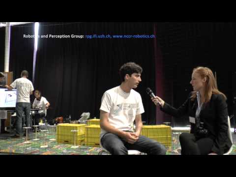 Interview with Elias Mueggler on Air-Ground Robot Teams