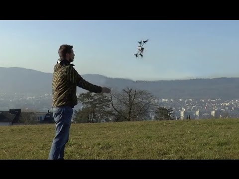 How to Launch a Quadrotor