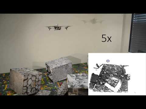 Quadrotor Demos - Live dense 3D recontruction and collaborative grasping