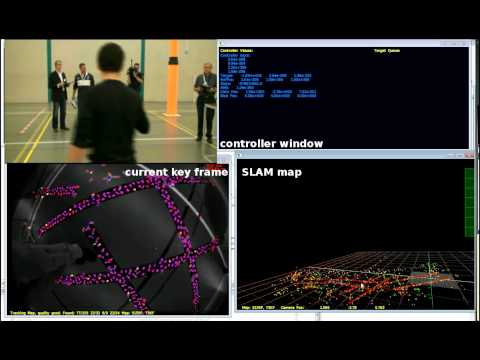 sFly: EMAV Competition, first autonomous purely vision based helicopter, 10 meters!