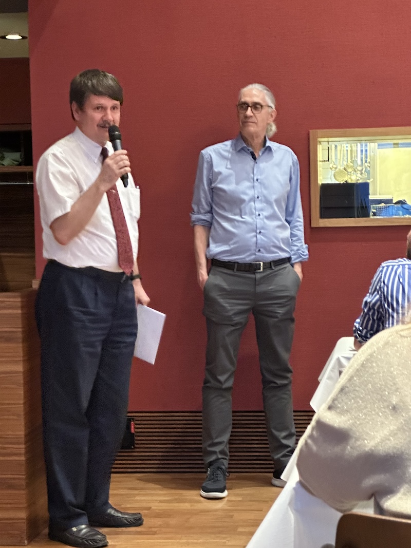 Burkhard Stiller und Lorenz Hilty