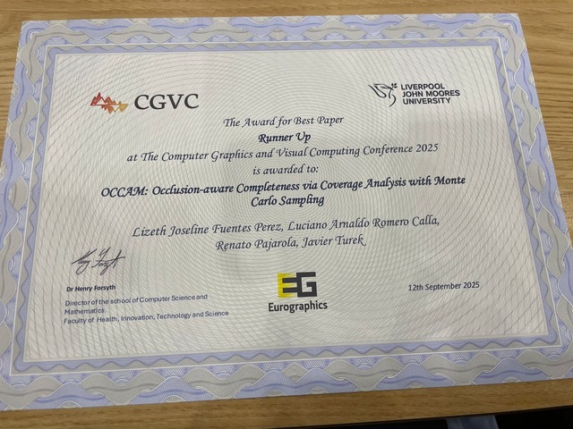 Paper Award OCAM