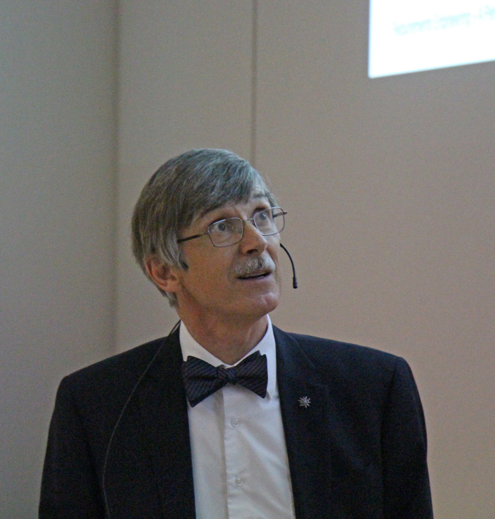 Martin Glinz giving his farewell lecture