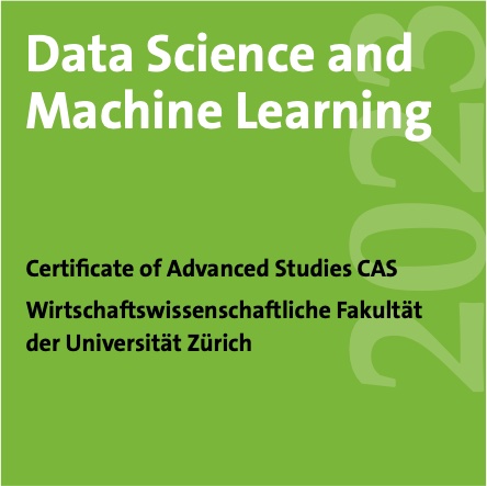 CAS in Data Science and Machine Learning